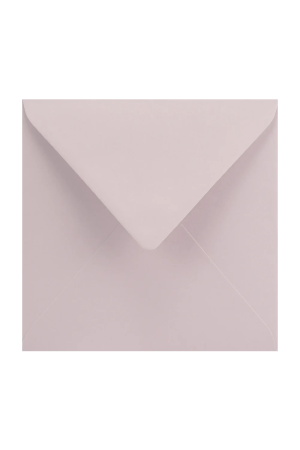 Koperta ozdobna gładka kolorowa ekologiczna kwadratowa K4 15,3x15,3 NK Keaykolour Pastel Pink jasna różowa 120g -