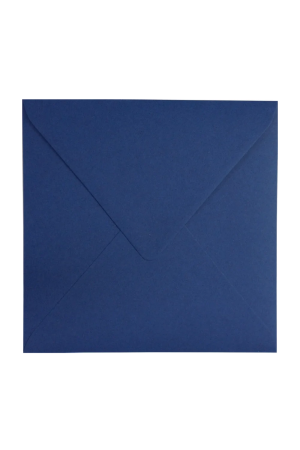 Koperta ozdobna gładka kolorowa ekologiczna kwadratowa K4 15,3x15,3 NK Keaykolour Royal Blue granatowa Delta