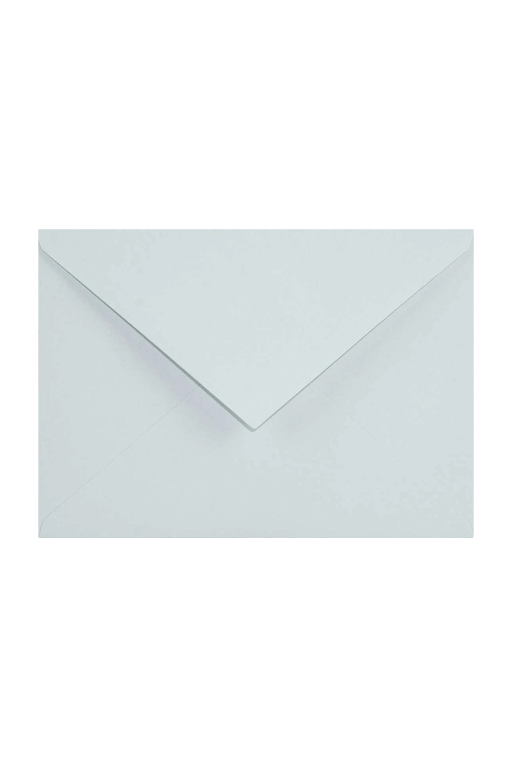 Koperta ozdobna gładka kolorowa ekologiczna B6 12,5x17,5 NK Keaykolour Grey Fog jasna szara 120g