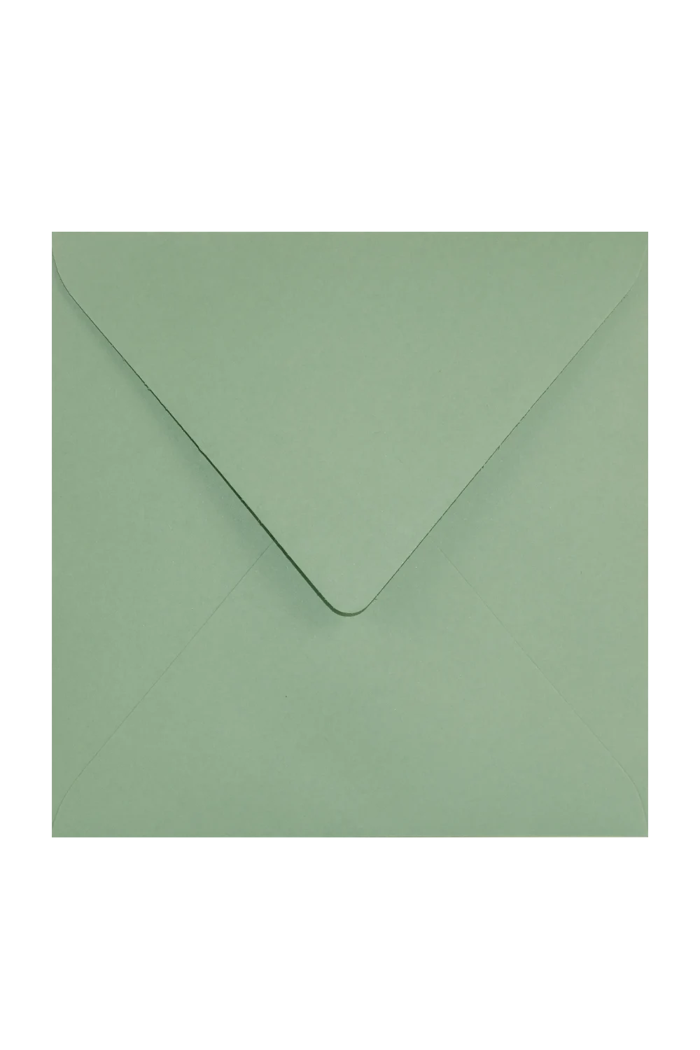 Koperta ozdobna gładka kolorowa ekologiczna kwadratowa K4 15,3x15,3 NK Keaykolour Matcha Tee zielona 120g -