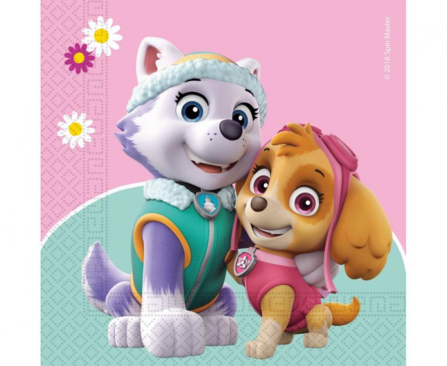 #ZSE Serwetki papierowe Paw Patrol Skye and Everest, 33 x 33 cm, 20 szt.