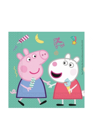 #ZSE Serwetki papierowe Peppa Pig, rozm. 33x33 cm, 20 szt.