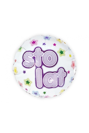 Balon foliowy Sto Lat, 18 cali (do cyfr GS120) KK