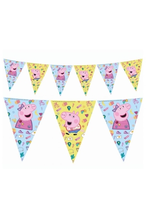 #DEBA Banner Peppa Pig, 9 flag, 230 cm