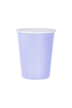 Kubeczki papierowe lawendowe jednokolorowe – 250 ml / 14 szt.