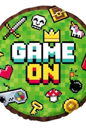 Balon foliowy Game On – 18 AA