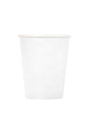 Kubeczki papierowe białe – 270 ml / 8 szt.