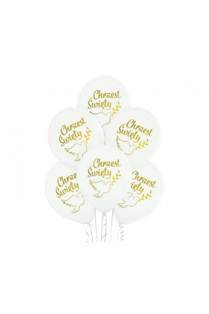 #BL Balony D11 Chrzest Święty PA 002 1C2S, 6 szt.