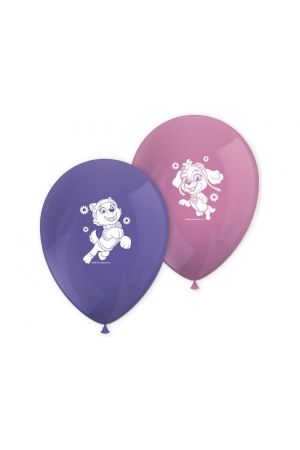 #BL Zestaw 8 balonów Paw Patrol: Skye & Everest (papier FSC)
