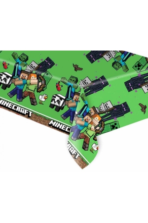 Obrus plastikowy Minecraft, 120x180 cm