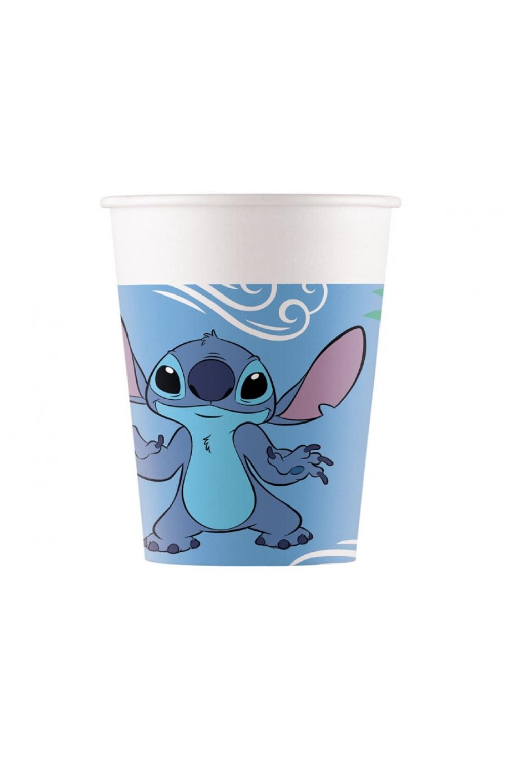 Zestaw 8 kubeczków papierowych Stitch & Angel Disney 200 ml