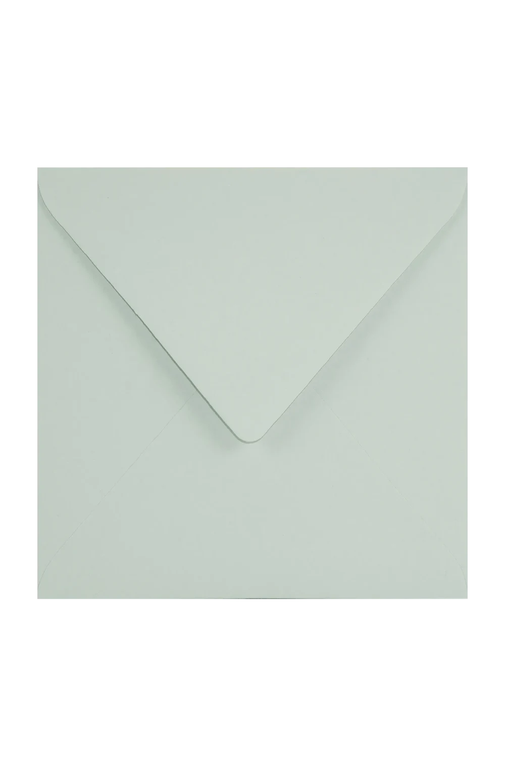 Koperta ozdobna gładka kolorowa ekologiczna kwadratowa K4 15,3x15,3 NK Keaykolour Pastel Green jasna zielona 120g -