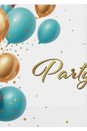 #ZSE Serwetki pap., Party, 33 x 33 cm, 20 szt. BB