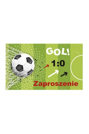 Zaproszenia na Urodziny Dla Chłopca (160×95 mm) – zestaw 10 szt.