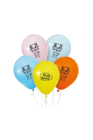 Balony Kicia Kocia – zestaw 30 cm 5 szt.