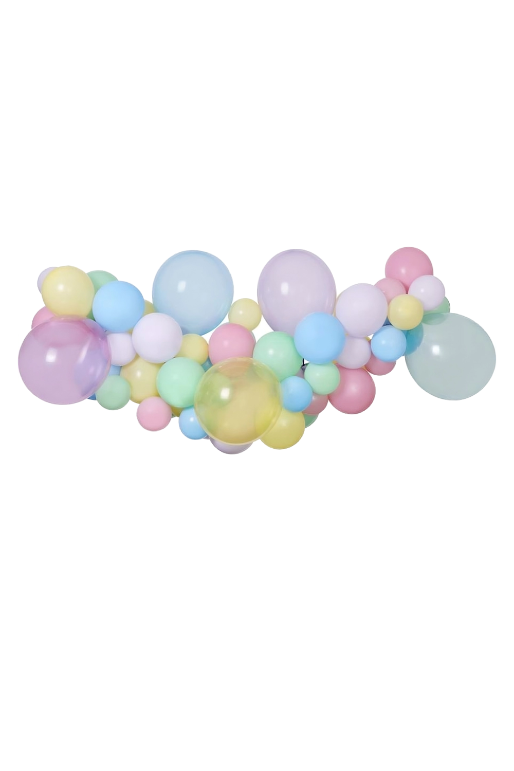 Girlanda balonowa DIY Pastelowa