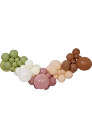 Girlanda balonowa DIY Boho, 65 szt.