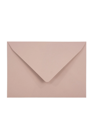 Koperta ozdobna gładka kolorowa ekologiczna B6 12,5x17,5 NK Keaykolour Old Rose różowa 120g